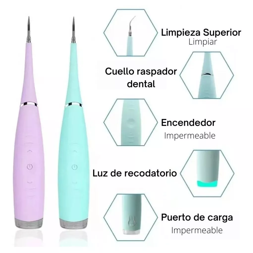 Raspador Dental Ultrasónico Limpiador